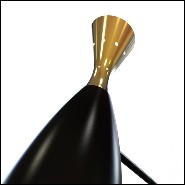 Suspension 151 - Black Lounge - Laiton brossé - Pacific Compagnie.