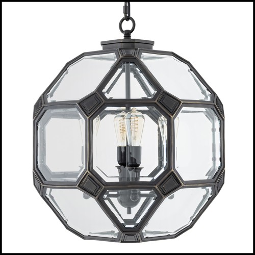 Lanterne 24 - Olympia - Lanterne 24-Olympia, luminaires intérieurs en verre - Pacific Compagnie.