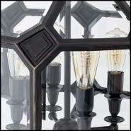 Lanterne 24 - Olympia - Glass and bronze combination, Olympia lantern - Pacific Compagnie.