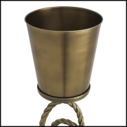 Seau à vin 24 - Corwyn - Eichholtz wine decor with granit and aluminium combination - Pacific Compagnie.