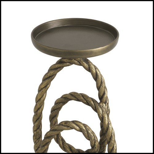 Seau à vin 24 - Corwyn - Seau à vin Corwyn avec poignée en laiton vieilli, décoration de table et élégance - Pacific Compagnie.