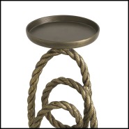 Seau à vin 24 - Corwyn - Seau à vin Corwyn avec poignée en laiton vieilli, décoration de table et élégance - Pacific Compagnie.