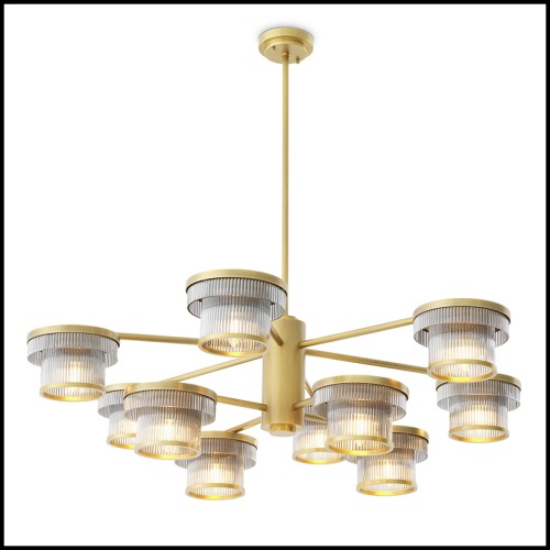 Lustre 24 - Andromeda - Chandelier with 120x106.5x36.5 cm dimensions - Pacific Compagnie.