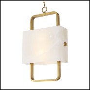 Lustre 24 - Melbourne - Elegant laiton vieilli lighting fixture for interior design - Pacific Compagnie.