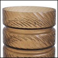 Vase 24 - Loxley - Decorative vase with intricate details and copper color - Pacific Compagnie.