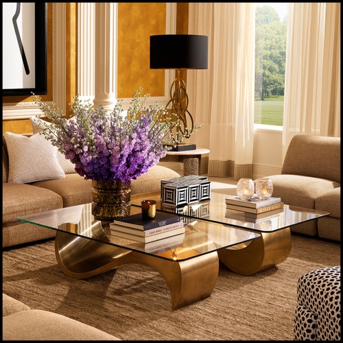 Vase 24 - Loxley - Vase de luxe en verre cuivre, hauteur 48 cm - Pacific Compagnie.