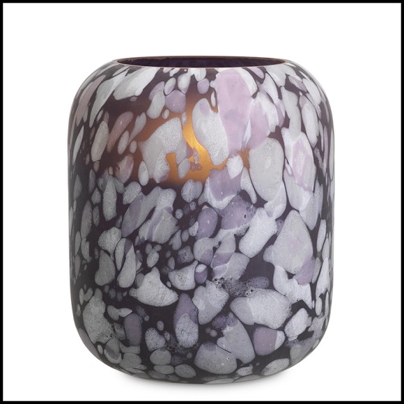 Vase 24 - Foxdale - Vase de luxe en verre multicolore - Pacific Compagnie.