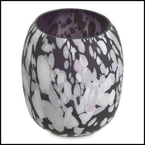 Vase 24 - Foxdale - Vase en verre coloré pour ajouter une touche de personnalité - Pacific Compagnie.