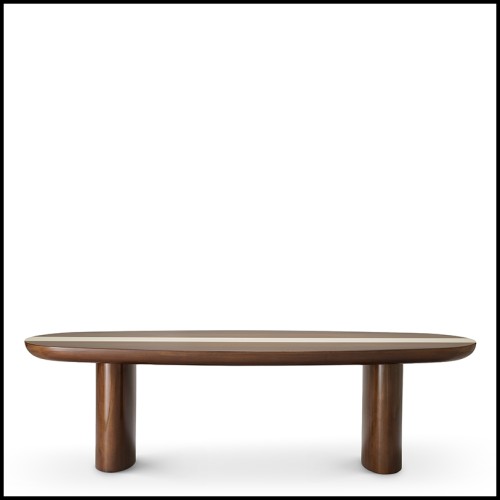 Table basse 24 - Jenson - High-end coffee table with luxurious acajou wood - Pacific Compagnie.