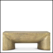 Table basse 24 - Drayton - Luxury living room coffee table with stainless steel base - Pacific Compagnie.