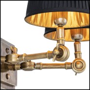 Applique murale 24 - Wentworth Double - Eichholtz wall lamp with double sconce - Pacific Compagnie.