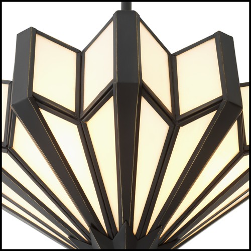 Suspension plafond 24 - Victory - Stylish indoor lighting with stainless steel and laiton accents - Pacific Compagnie.