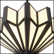 Suspension plafond 24 - Victory - Stylish indoor lighting with stainless steel and laiton accents - Pacific Compagnie.