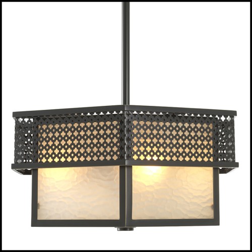 Suspension plafond 24 - Minerva - Eichholtz Bronze Ceiling Light - Pacific Compagnie.