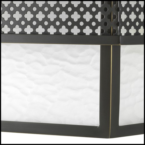Suspension plafond 24 - Minerva - Interior Lighting with Acier and Verre - Pacific Compagnie.