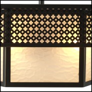 Suspension plafond 24 - Minerva - Modern Bronze Highlight Suspension Lamp - Pacific Compagnie.