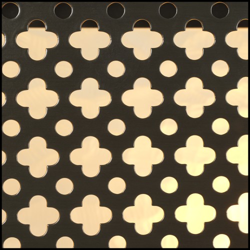 Suspension plafond 24 - Minerva - Elegant Finition Bronze Highlight Ceiling Fixture - Pacific Compagnie.