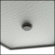 Suspension plafond 24 - Minerva - Luxurious Interior Ceiling Light with Glass - Pacific Compagnie.