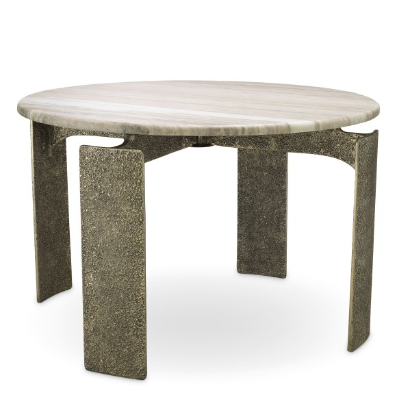 Table de salle à manger 24 - Bodega Round - High-end dining table for modern homes - Pacific Compagnie.