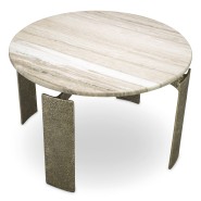 Table de salle à manger 24 - Bodega Round - Meuble de salle à manger en bois de luxe - Pacific Compagnie.