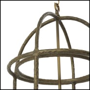 Suspension 24 - Montrose - Luminaires Intérieur with aged brass finish - Pacific Compagnie.