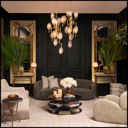 Lustre 24 - Persephone - High-end interior luminaire with intricate details - Pacific Compagnie.