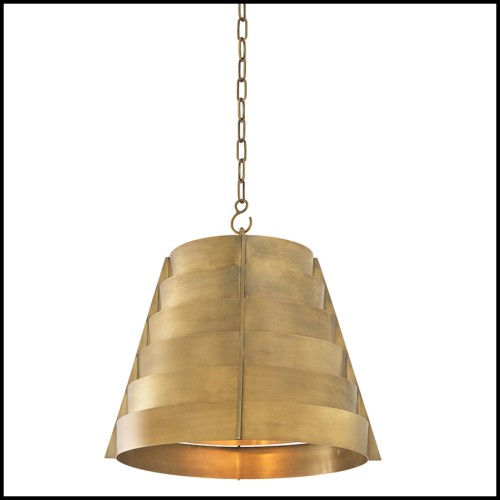 Suspension 24 - Fitzroy - Exquisite stainless steel and brass combination for a stylish ambiance - Pacific Compagnie.
