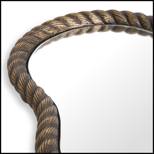 Plateau 24 - Elvington - Eichholtz brand serviteur plateau with Verre miroir and MDF construction - Pacific Compagnie.