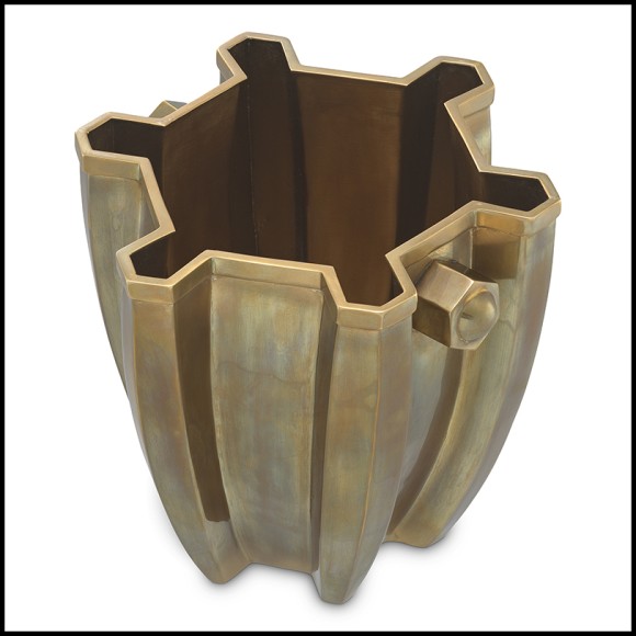 Seau à vin 24 - Napoli - Laiton vieilli wine bucket - Pacific Compagnie.