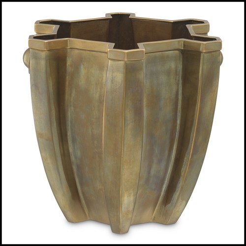 Seau à vin 24 - Napoli - Decorative brass wine container - Pacific Compagnie.