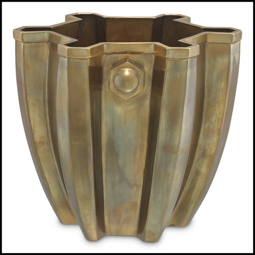 Seau à vin 24 - Napoli - Décoration intérieure en laiton, seau à vin 24-Napoli - Pacific Compagnie.