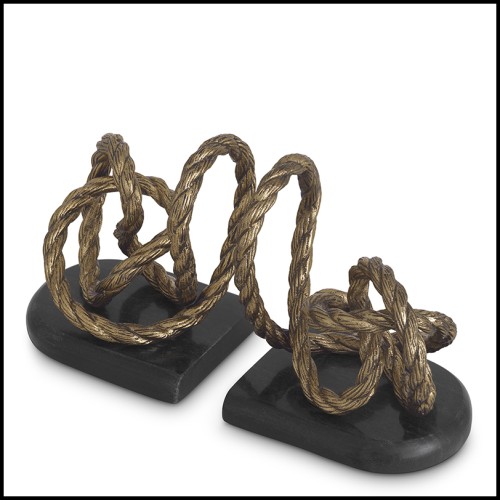 Serre - livres 24-Corwyn set of 2 - Eichholtz brand decorative accents for book lovers - Pacific Compagnie.