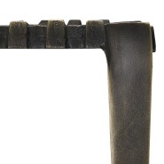 Tabouret 24 - Blackwell - Bronze aluminium stool for upscale home decor - Pacific Compagnie.