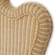 Tête de lit 24 - Boudoir - Tête de lit en rotin naturel et tissu pour un style unique - Pacific Compagnie.