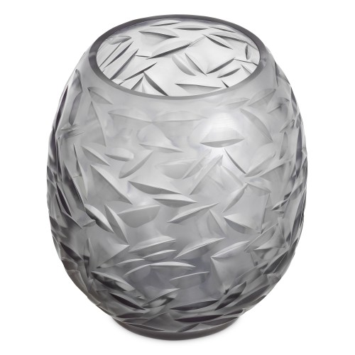 Vase 24 - Hadleigh - Vase en verre champagne pour décoration d'intérieur - Pacific Compagnie.