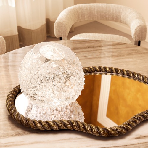 Vase 24 - Opulent | Vase 24-Opulent en verre transparent - Pacific Compagnie.