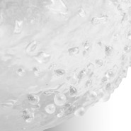 Vase 24 - Opulent - High-end transparent vase, measuring 26 cm in diameter and 24 cm in height - Pacific Compagnie.