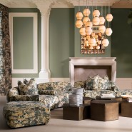 Vase 24 - Ashby - Vase de luxe en verre avec motif taillé à la main - Pacific Compagnie.