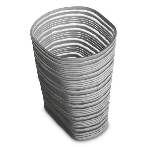 Vase 24 - Ashby - Elegant tabletop decoration with unique cut pattern - Pacific Compagnie.