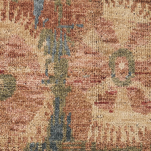 Tapis 24 - Marlton - Tapis intérieur de luxe petit, matière laine, couleur marron - Pacific Compagnie.