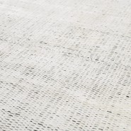Tapis 24 - Langdon - Luxury gray and white interior rug made of cotton, wool, and viscose - Pacific Compagnie.
