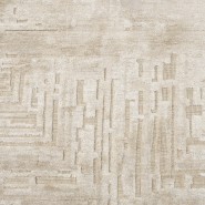 Tapis 24 - Featherstone - Large size luxury indoor carpet in beige and grey - Pacific Compagnie.