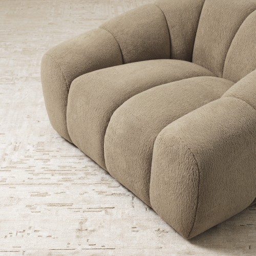 Tapis 24 - Featherstone - Grey and beige interior design luxury carpet - Pacific Compagnie.