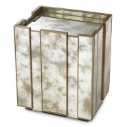 Table de chevet 24 - Nottingham - Nottingham bedside table with premium, high-gloss lacquer - Pacific Compagnie.
