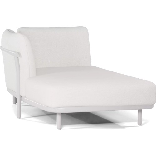 Chaise Longue 48 - Nami - Chaise longue extérieure de luxe en aluminium et Flint - Pacific Compagnie.