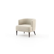 Fauteuil 174 - Veera - Wooden frame with fabric upholstery in various colors - Pacific Compagnie.
