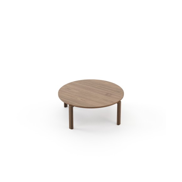 Table d’appoint 174 - Tasos - Wooden sidetable with ceramic top and minimalist design - Pacific Compagnie.