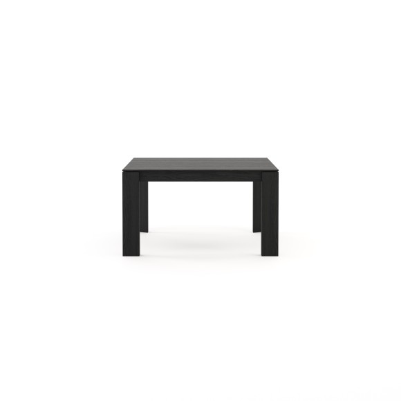 Table à manger 174 - Susan ext. - Walnut matte dining table with wooden legs - Pacific Compagnie.