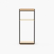 Portemanteau 174 - Ted - Portemanteau design pour entrée ou vestibule en bois et métal - Pacific Compagnie.