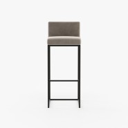 Tabouret de bar 174 - Peter - Adjustable height bar stool with sturdy metal base - Pacific Compagnie.